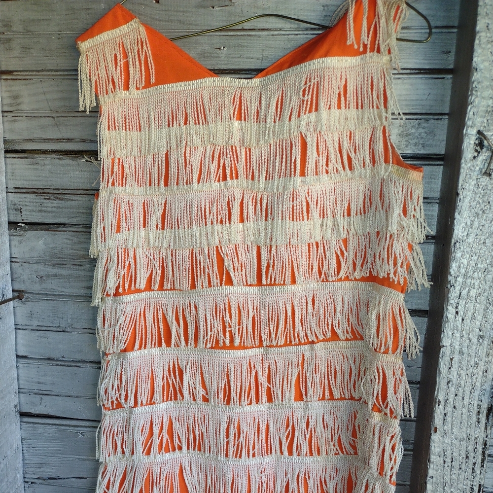 Nice HANDMADE FLAPPER DRESS 1970s Costume